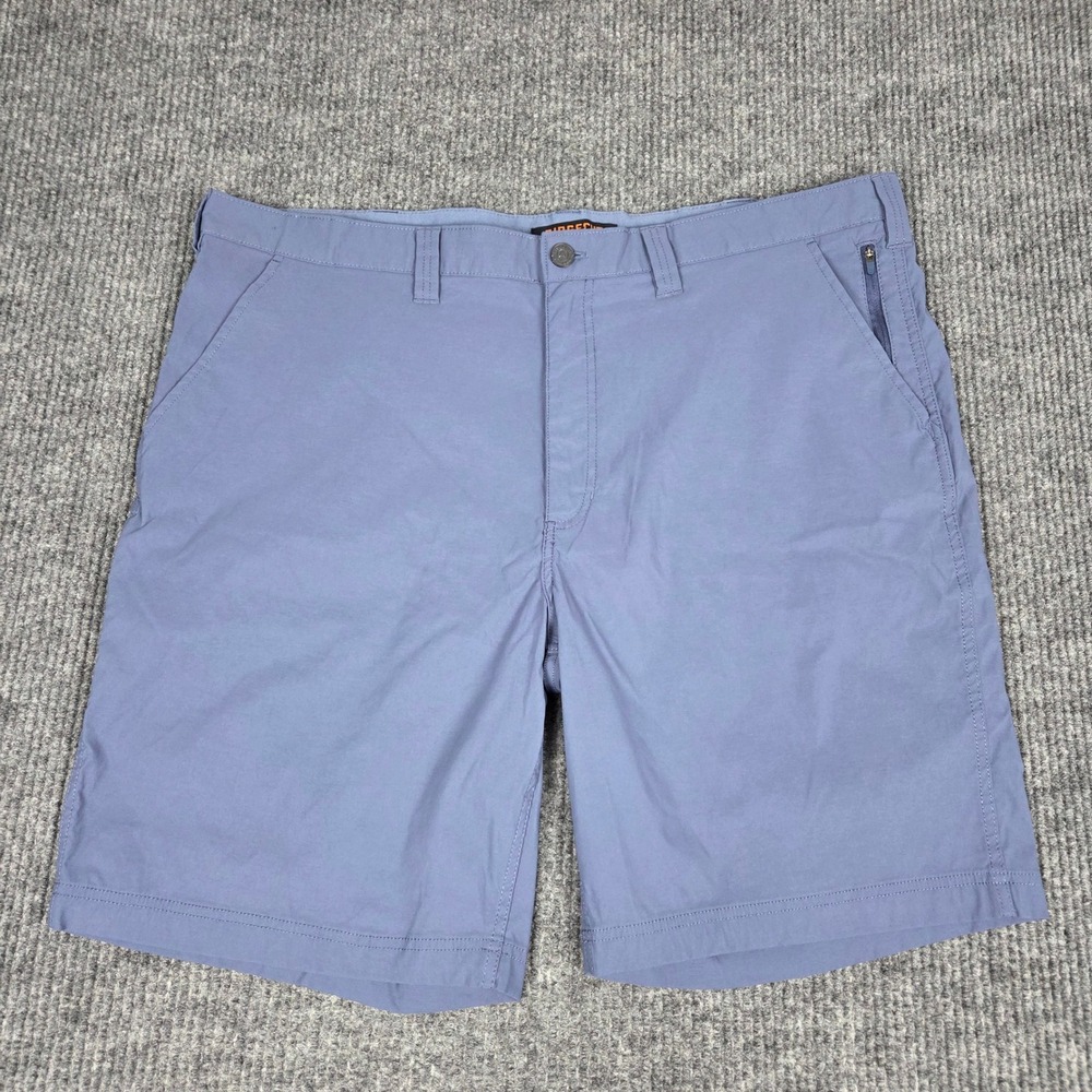 Ridgecut Toughwear Mens 44 Blue Gray Performance Utility Hiking Work Shorts 9in
